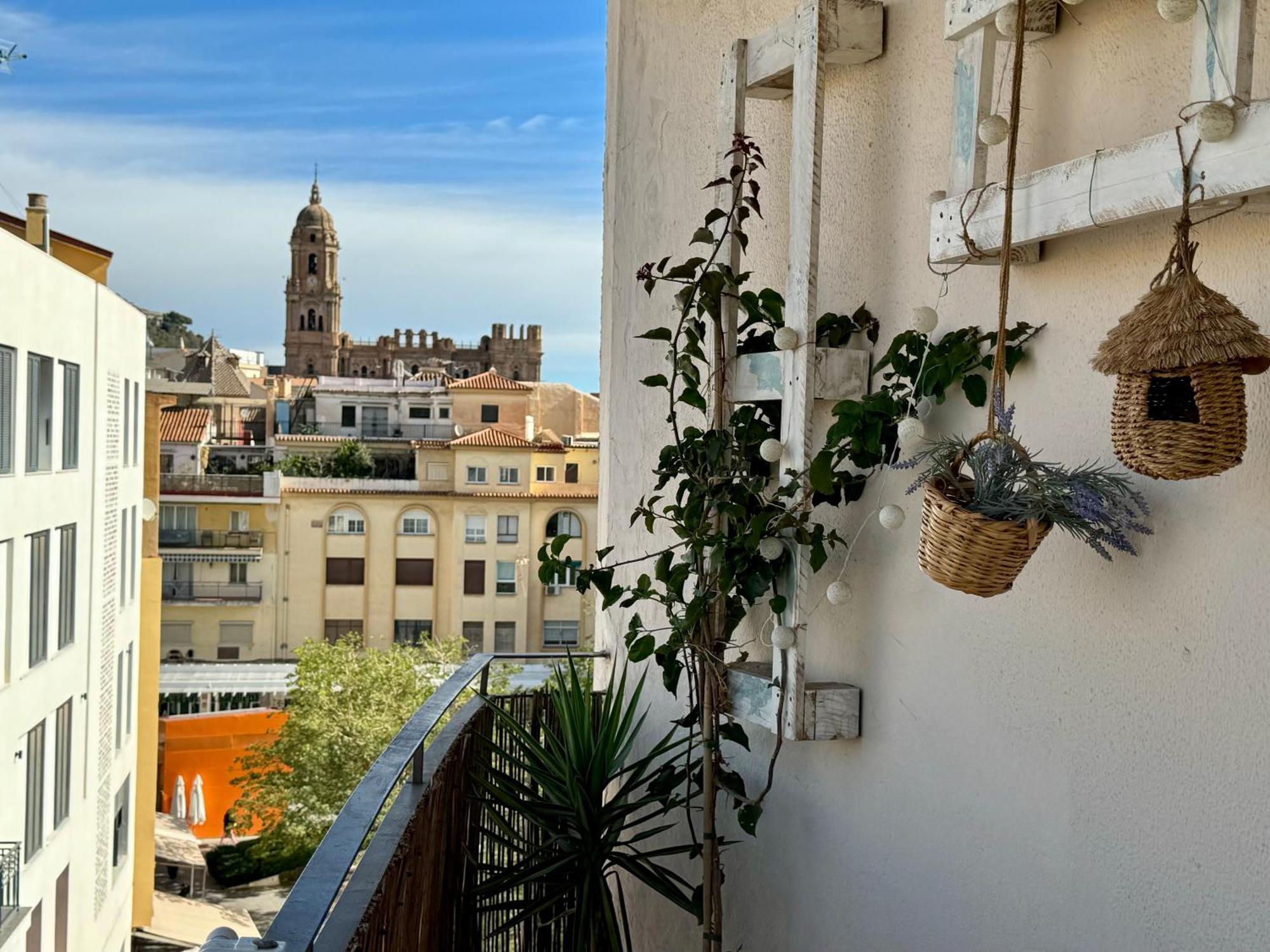 Апартаменти Exclusive Views Of Malaga, Santa Isabel Екстер'єр фото